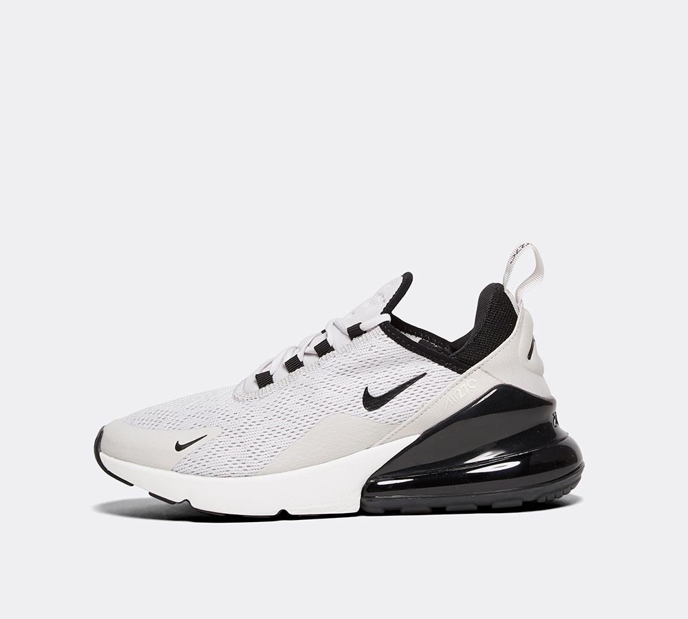 womens nike 270 white and black