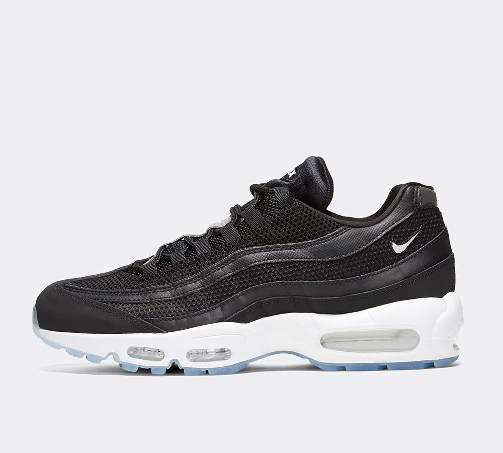 nike air max 95 black and silver