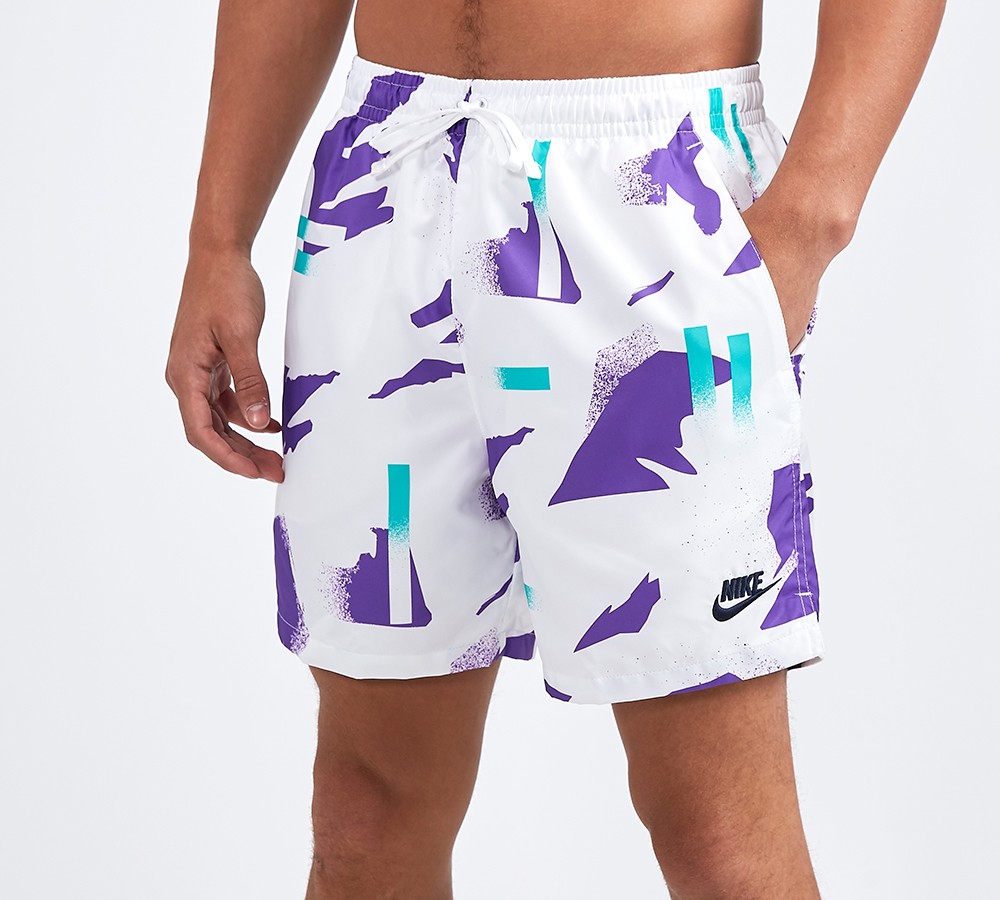 nike woven shorts lilac