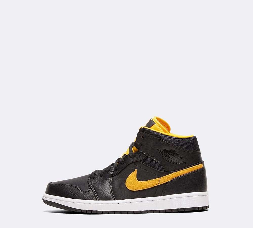 air jordan 1 mid all black