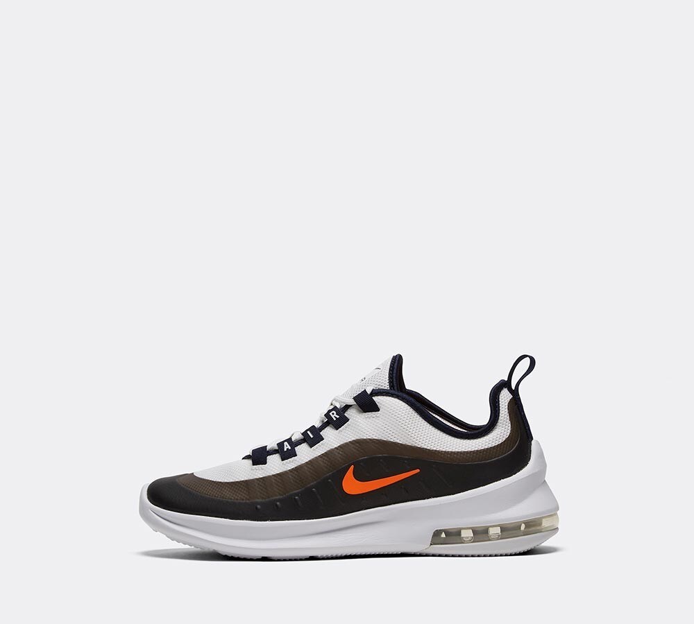 nike air max axis white orange