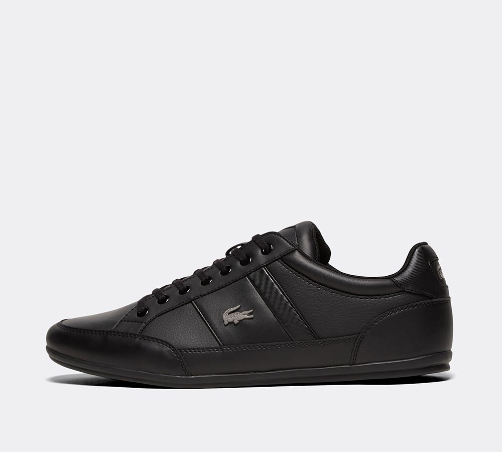 Lacoste Chaymon Trainer | Black / Black 