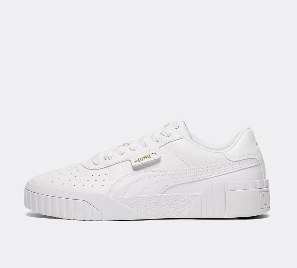 ladies white puma trainers