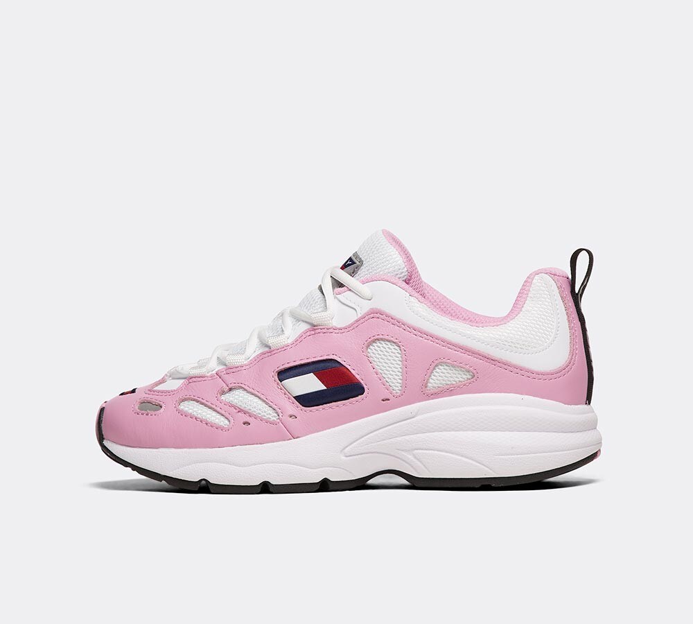 tommy hilfiger pink trainers