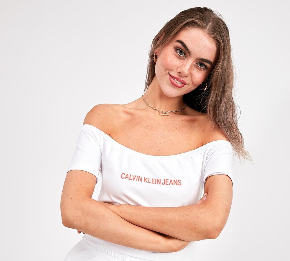 bardot white jeans