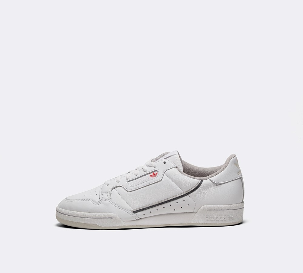 adidas continental 80 white grey one