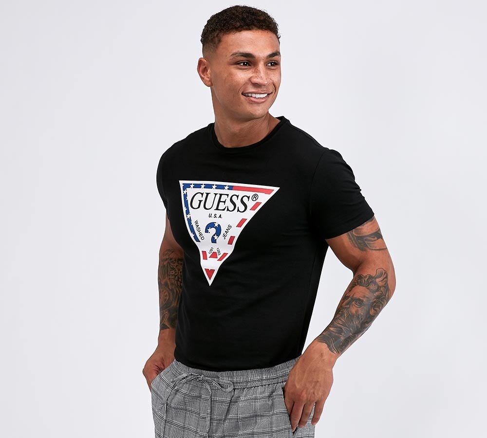 guess t shirt footasylum