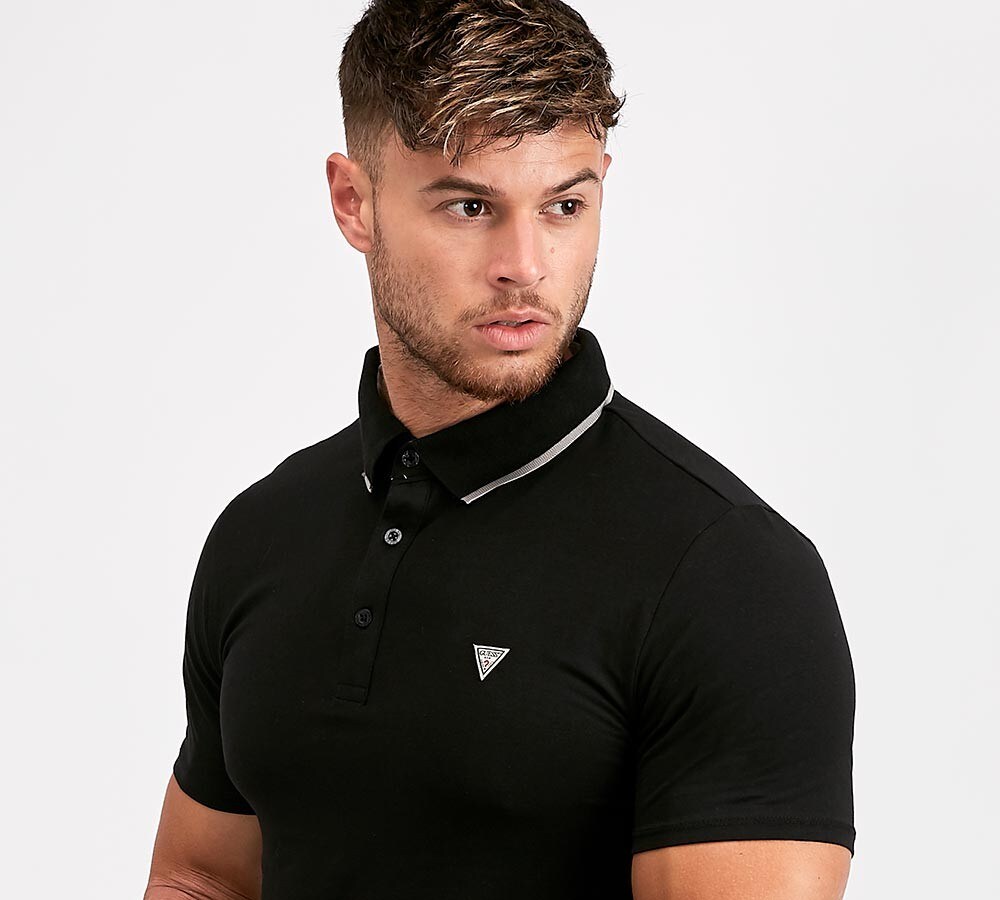 mens guess polo shirts