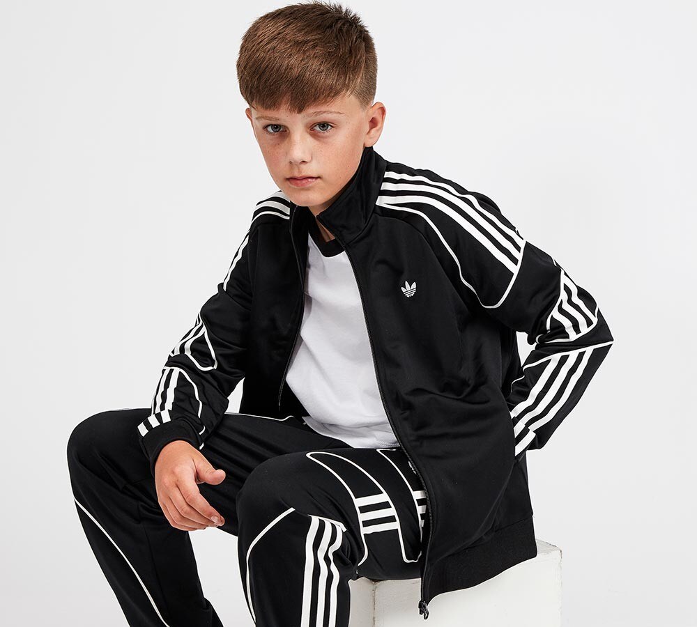 kids adidas track top