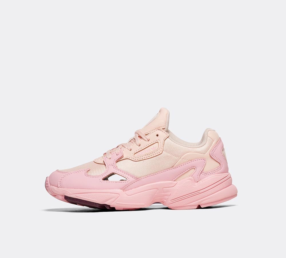 adidas pink falcon sneakers