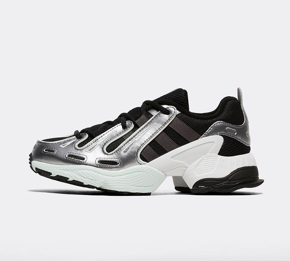 womens black gazelle trainers
