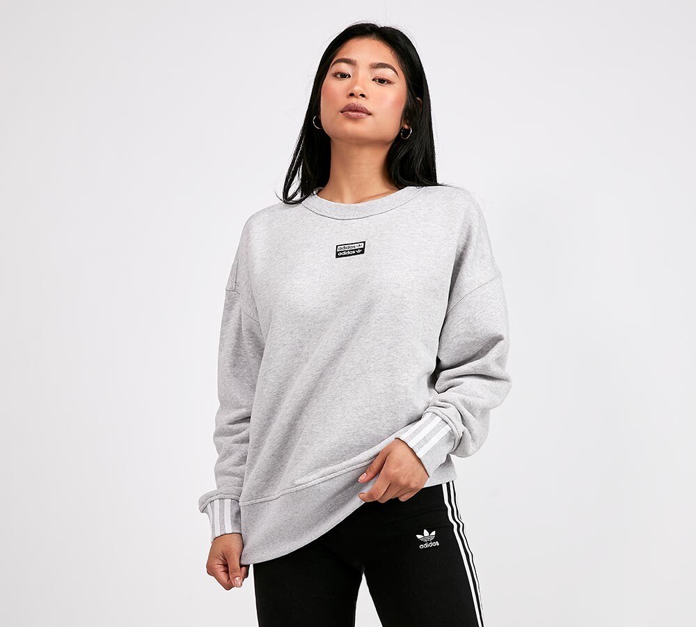 womens adidas grey sweatshirt