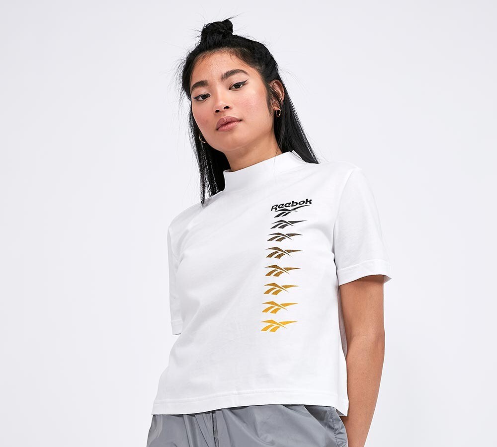 reebok classic t shirts womens yellow