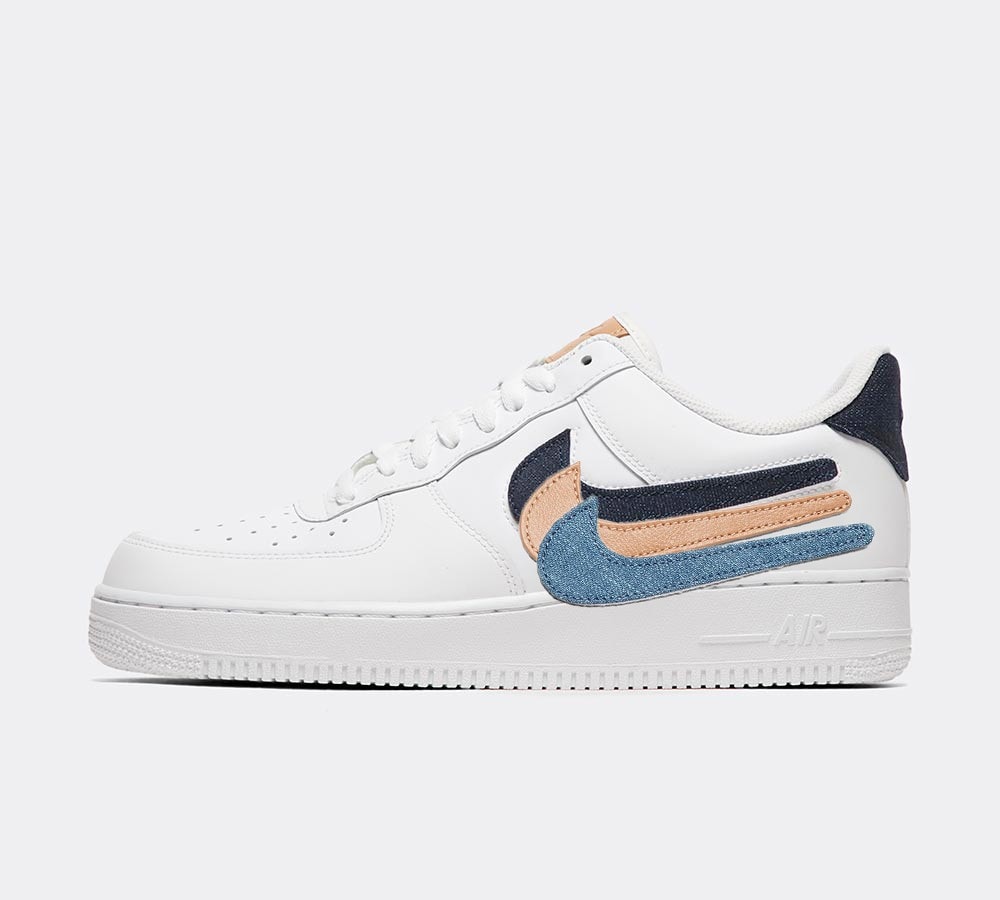 nike air force 1 lv8 white white obsidian