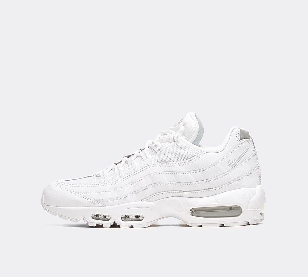 all white air max 95s