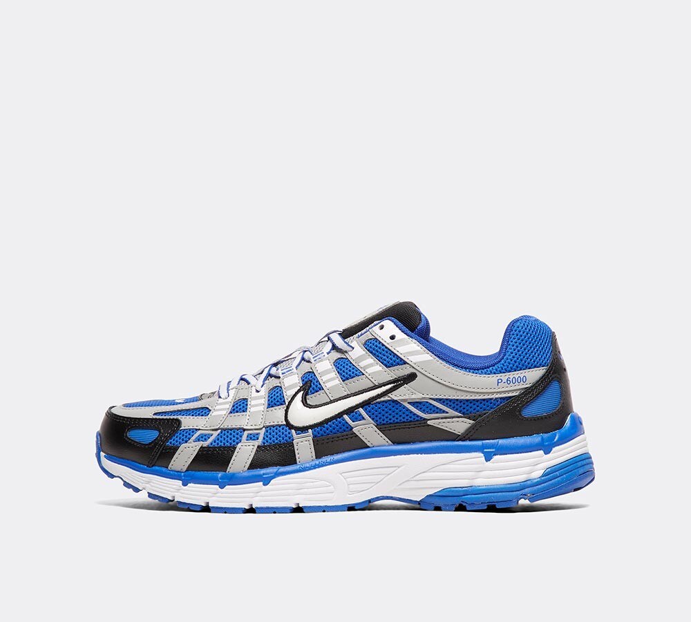 Nike P 6000 Trainer Racer Blue White Black Footasylum