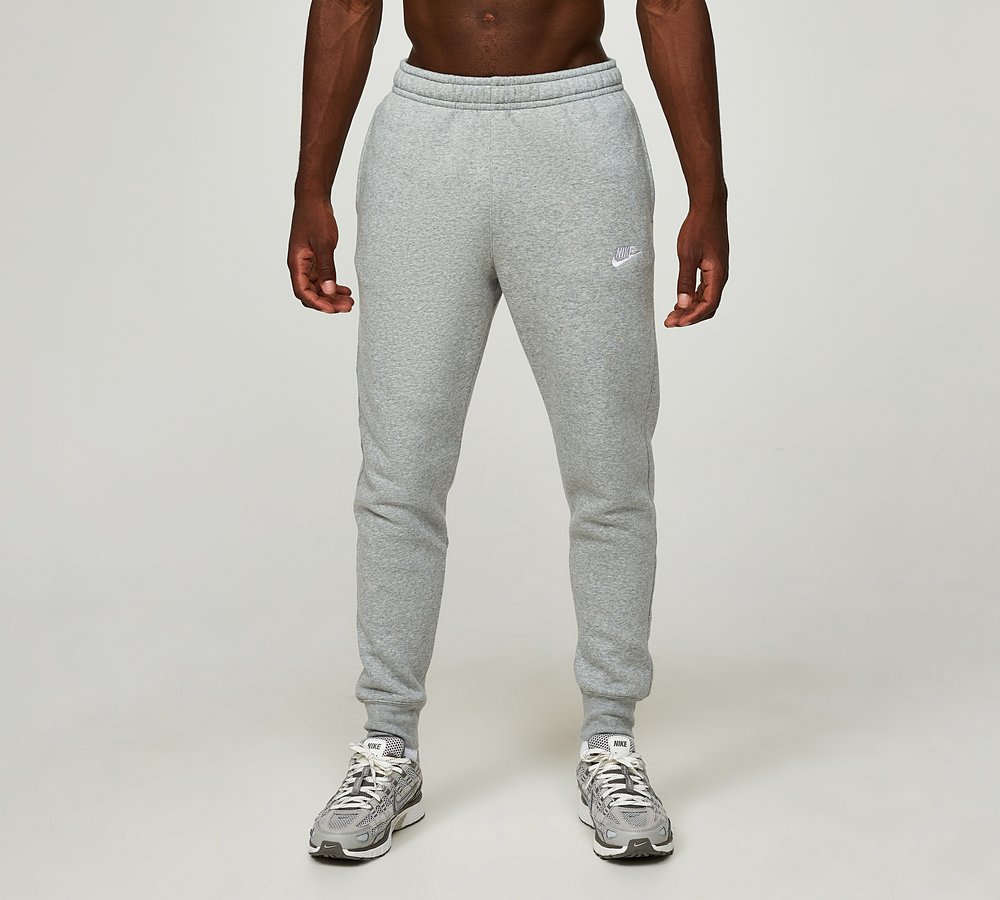 grey track pants nike 