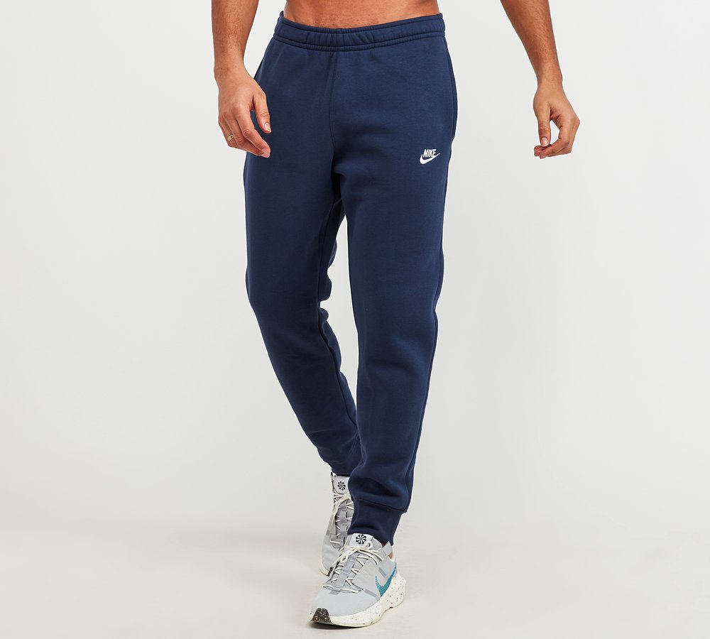 navy nike club tracksuit