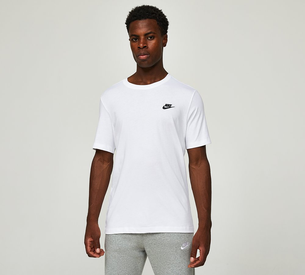 nike club t shirt white