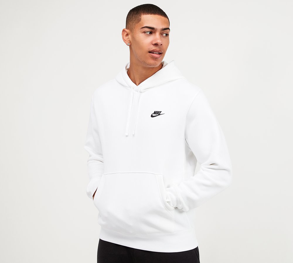 nike club overhead hooded top