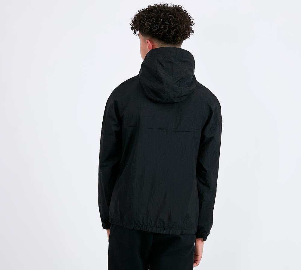Nike black jacket junior sales