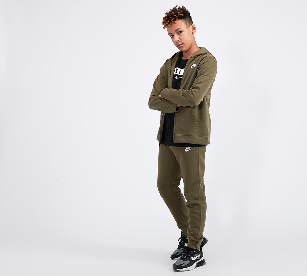 nike air tracksuit green