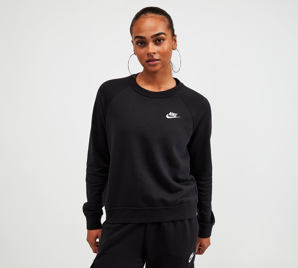 nike black crew