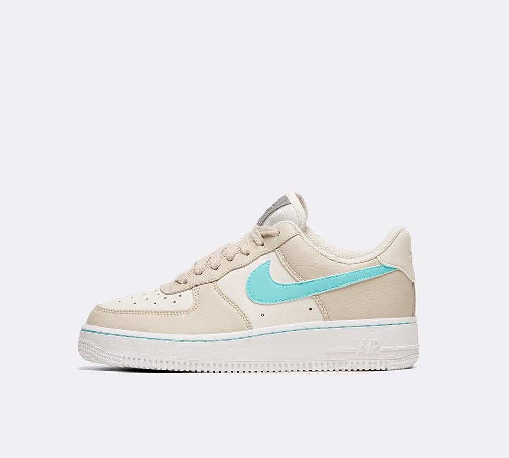 nike air force 1 desert sand aurora green