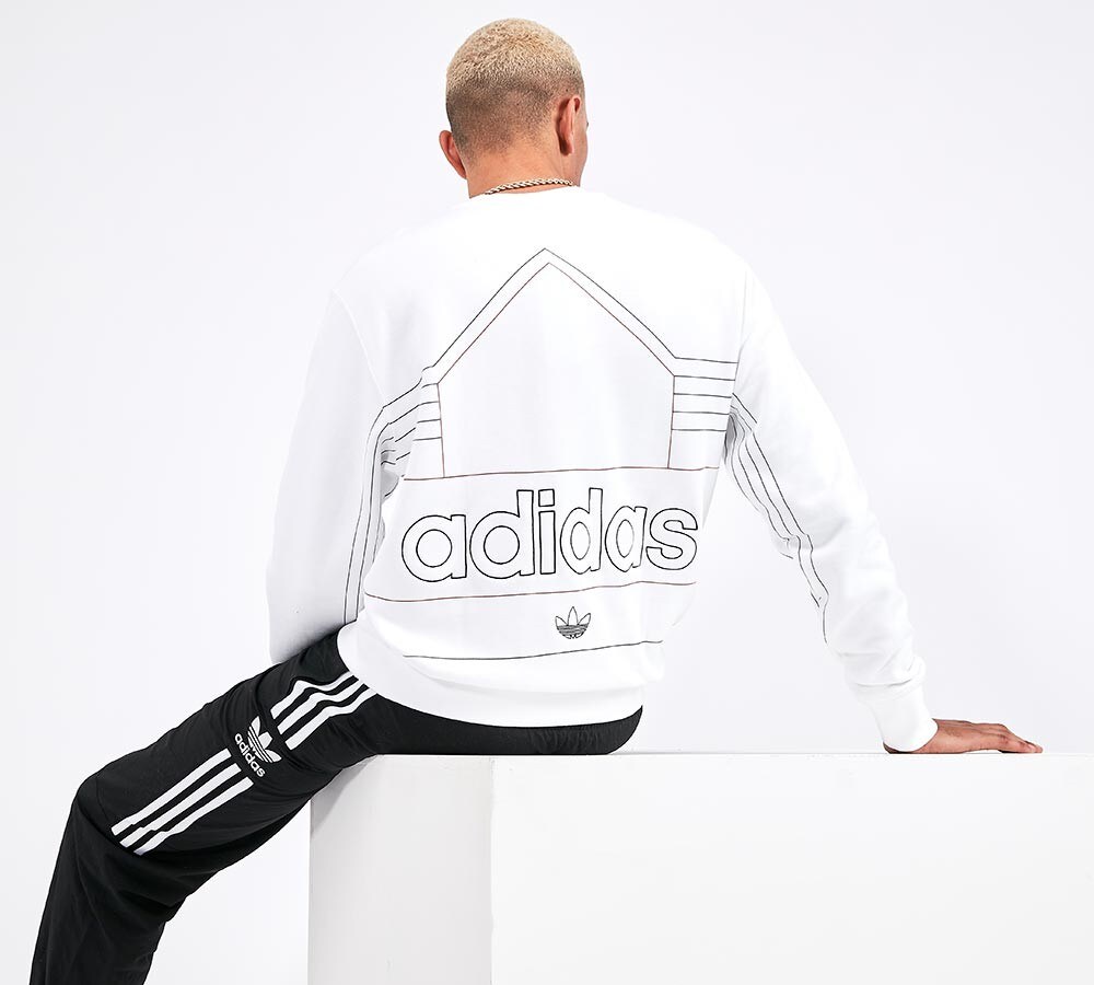adidas originals rivalry crew sweatshirt