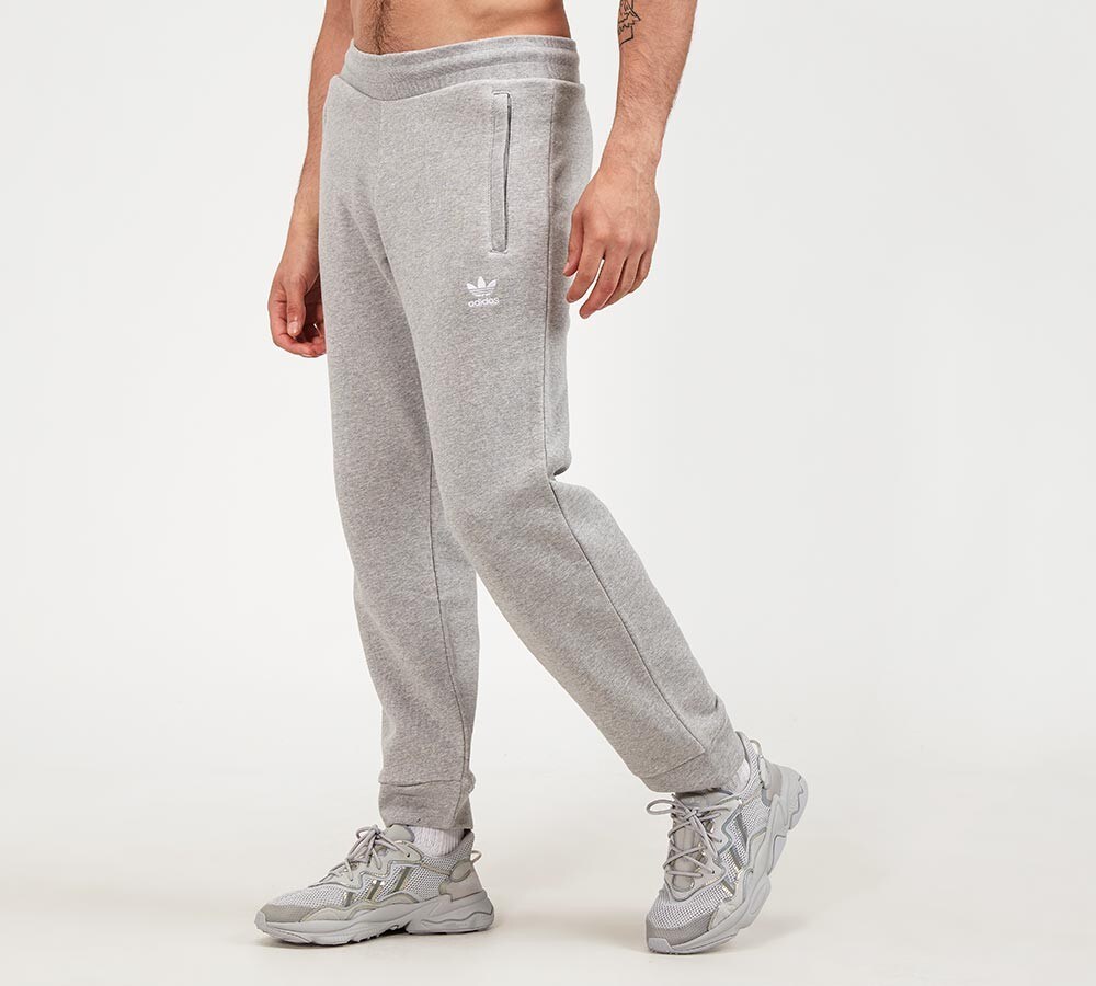 adidas originals mens california cuffed track pants dark grey heather
