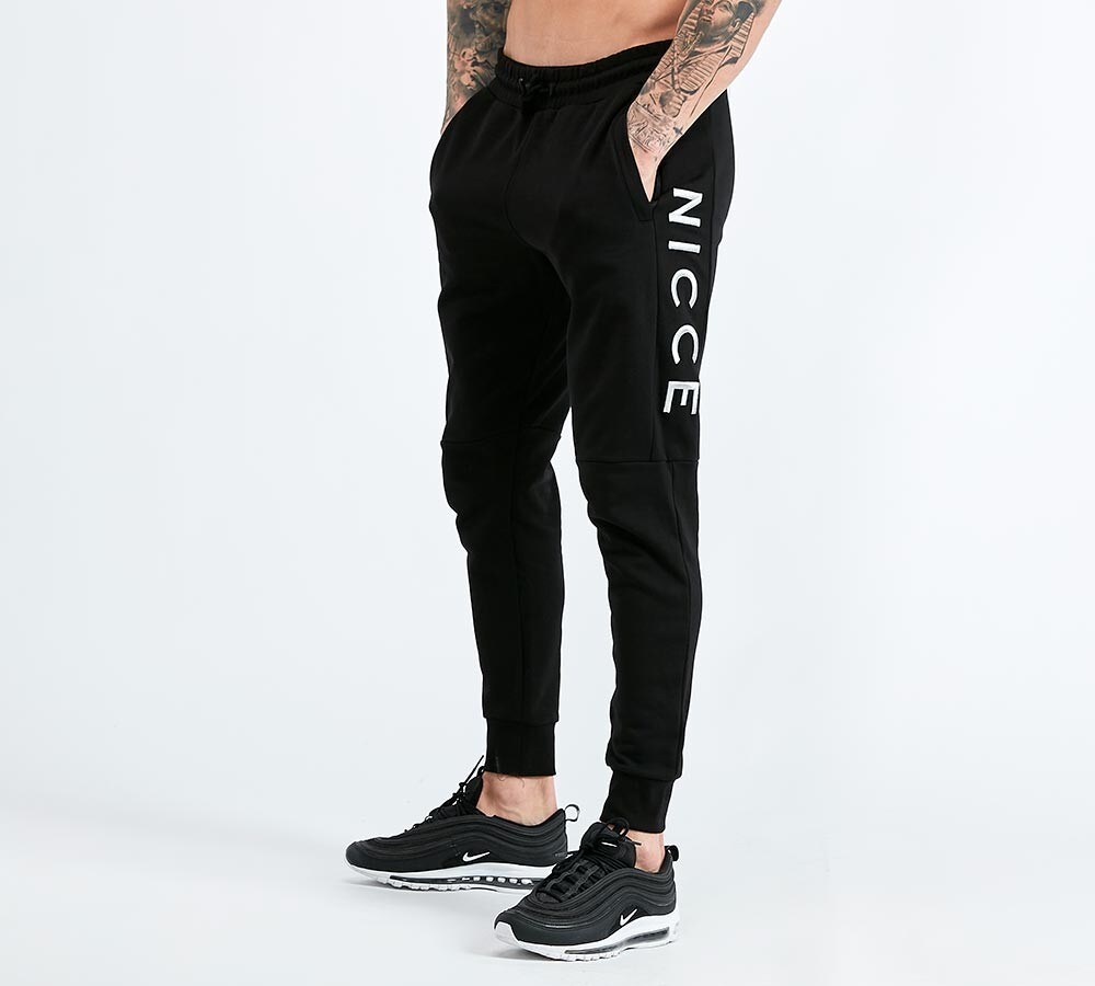 Nicce Lithium Jog Pant Black Footasylum