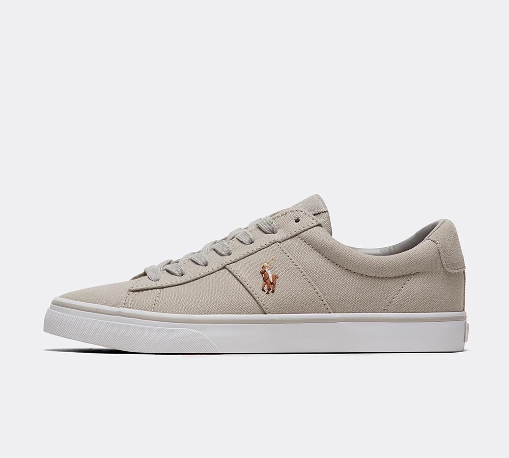 ralph lauren canvas trainers