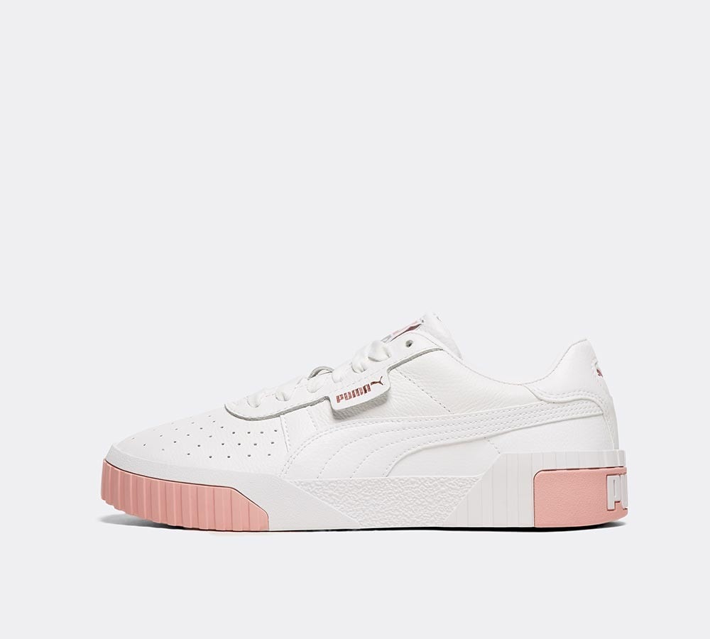 puma pink and gold trainers