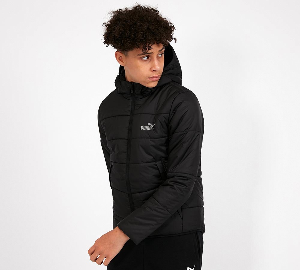 puma padded hooded jacket