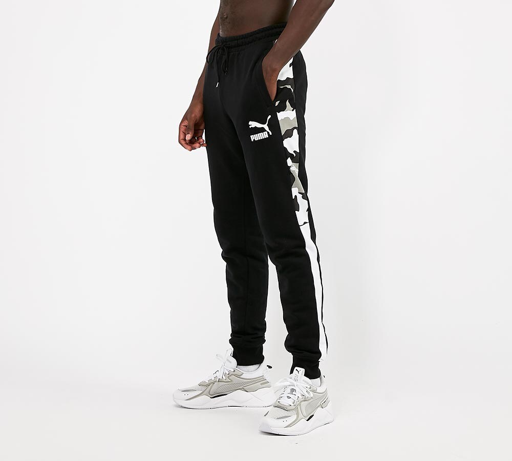 puma track pants grey