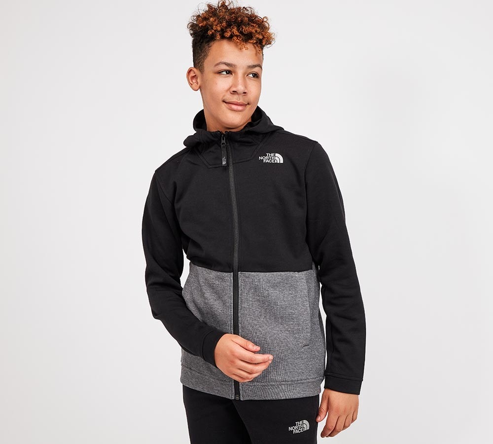 north face junior slacker hooded top 