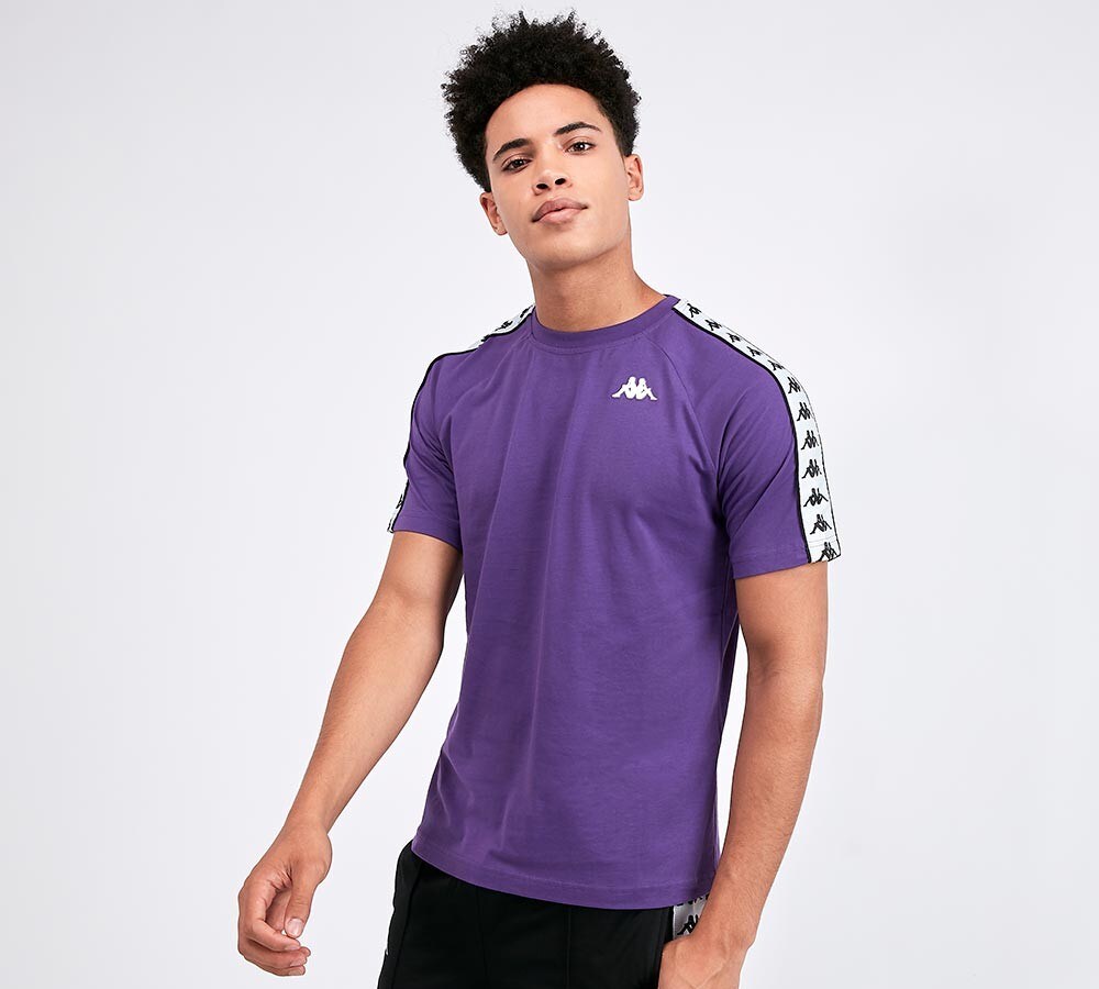 purple kappa shirt