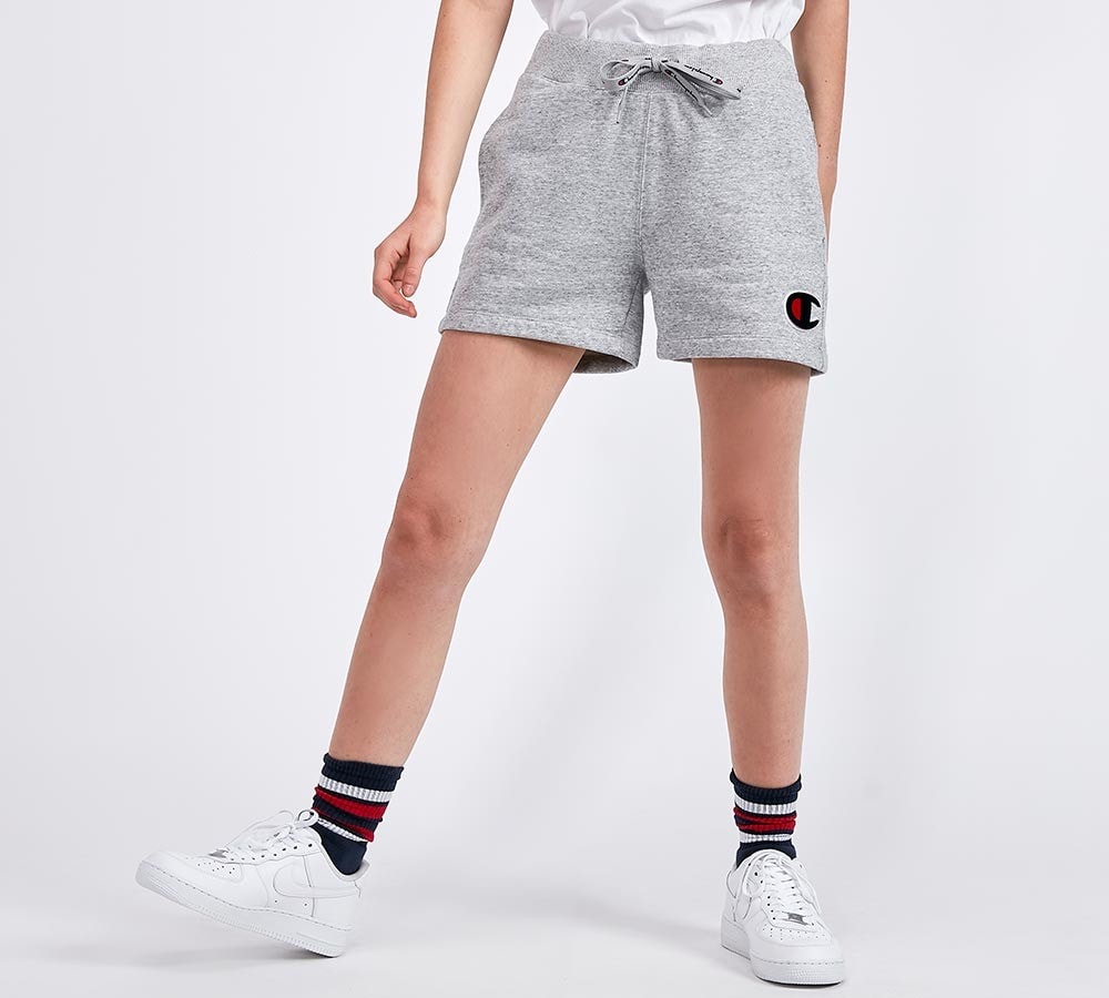 champion fleece shorts womens