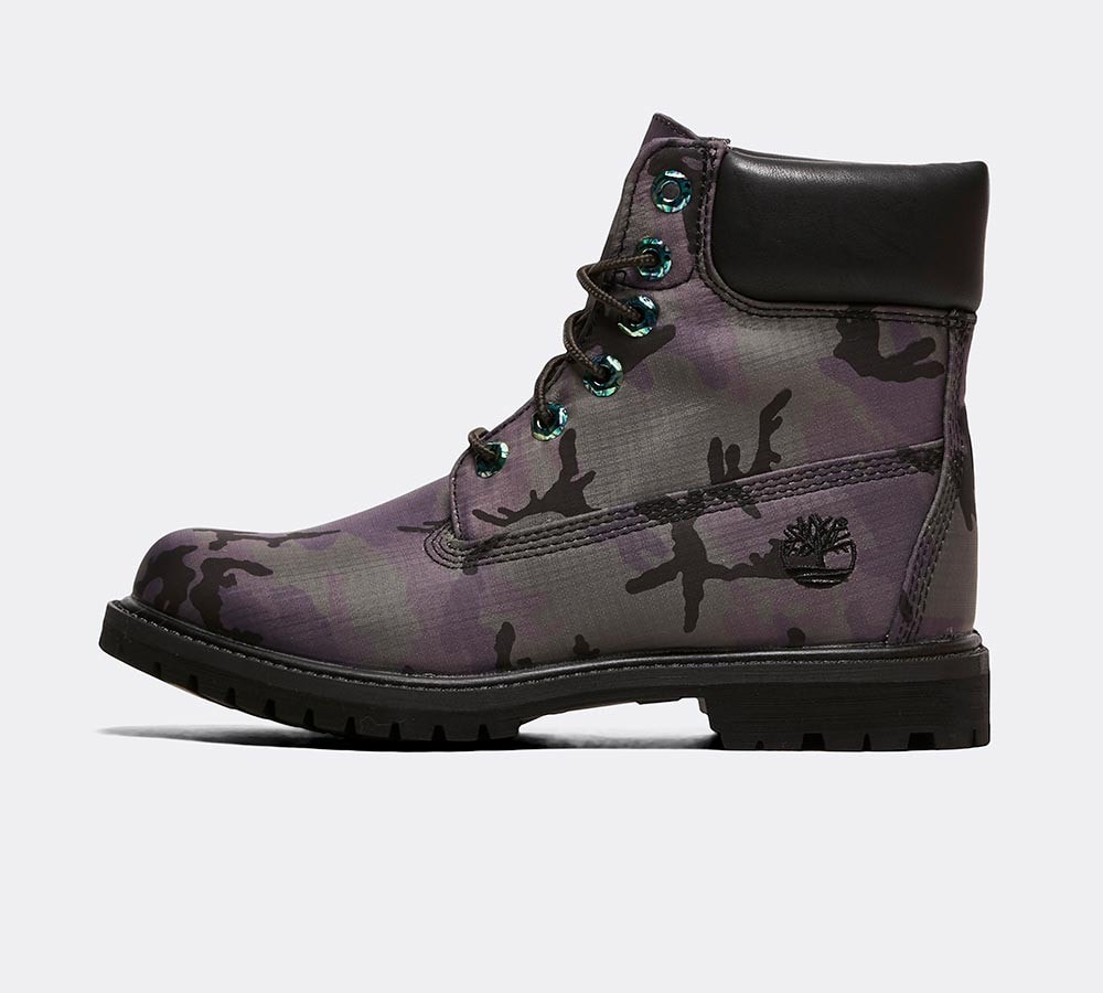 camo timberlands womens