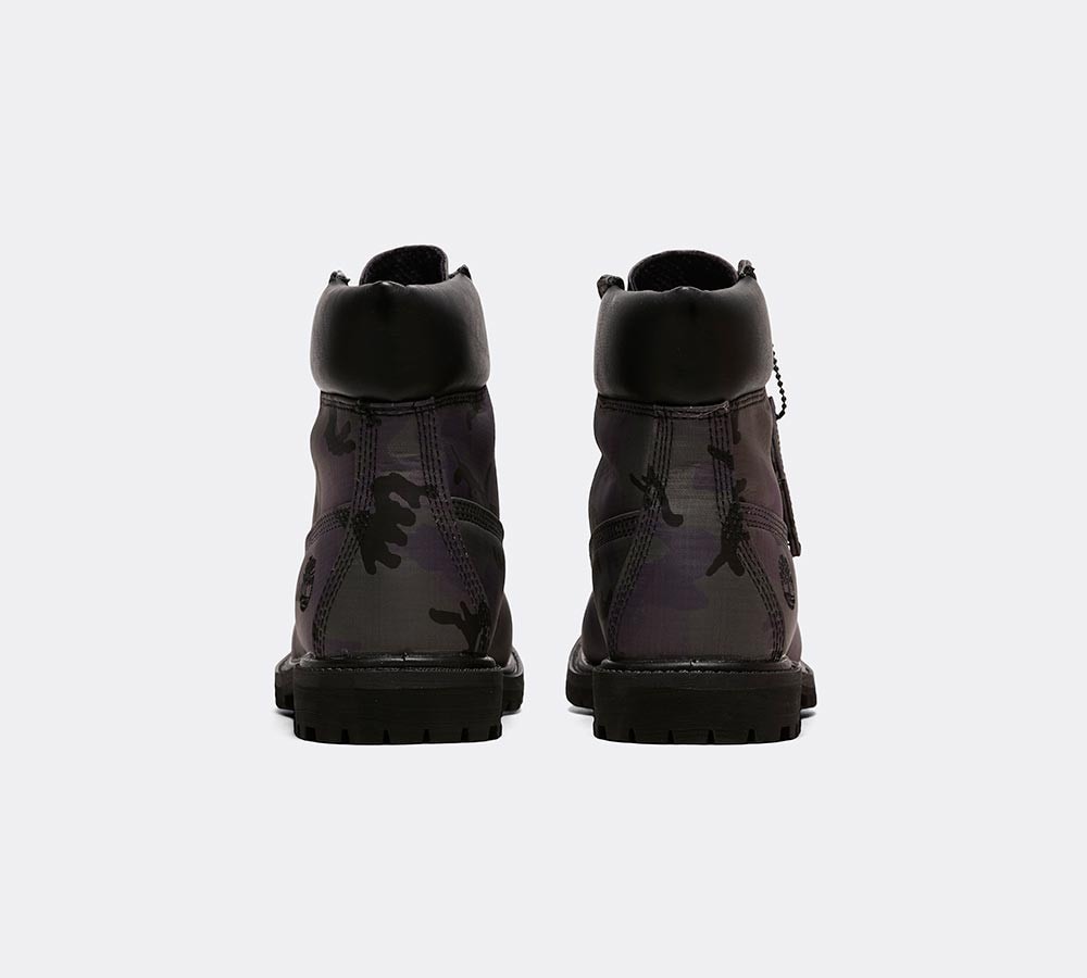 Timberland Womens Inch Premium Boot Black Camo Iridescent