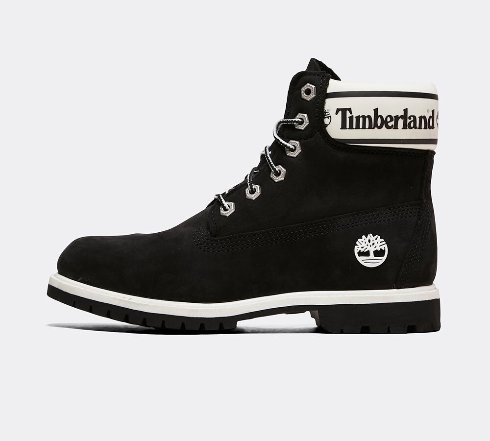 timberland 6 inch black womens