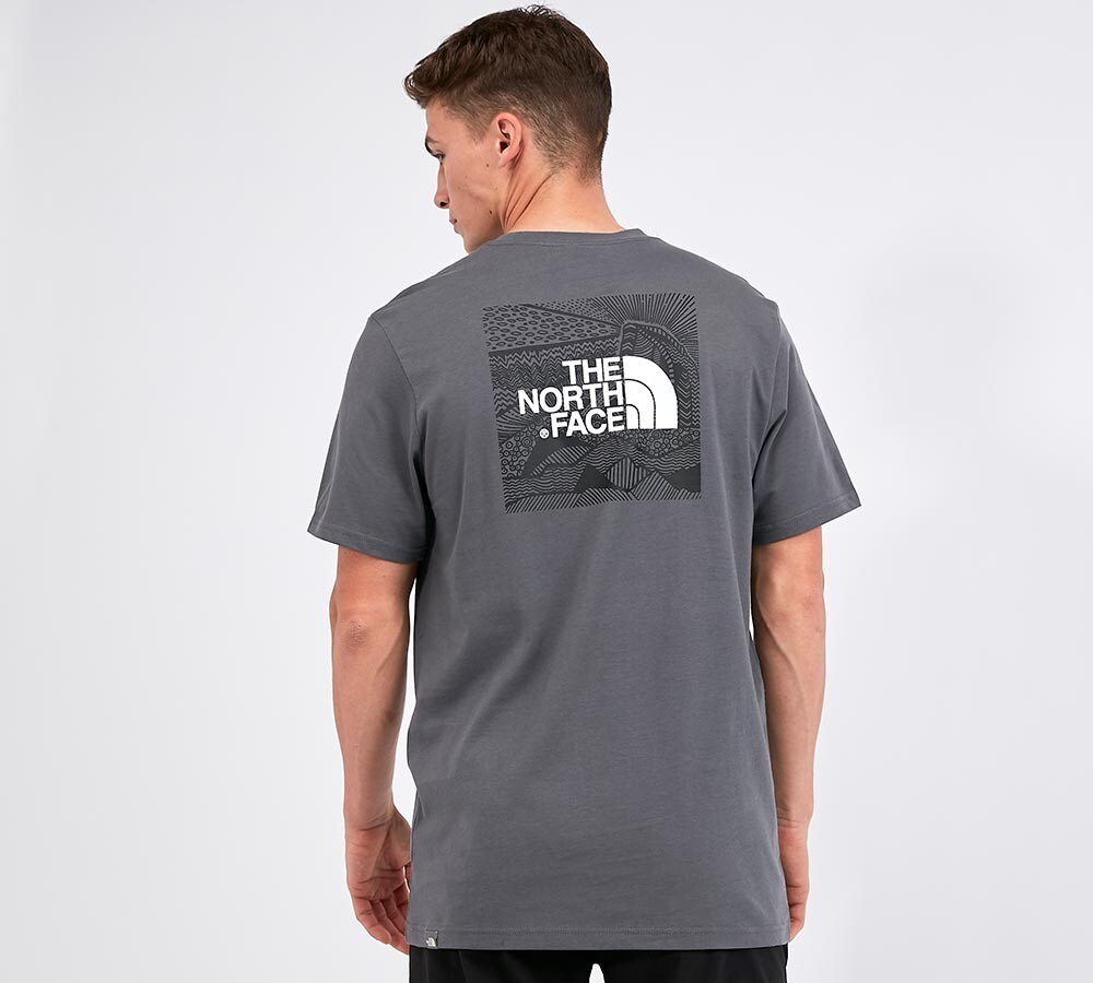 the north face grey t shirt