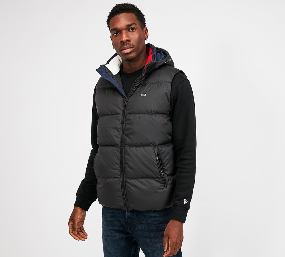 tommy jeans essential down gilet