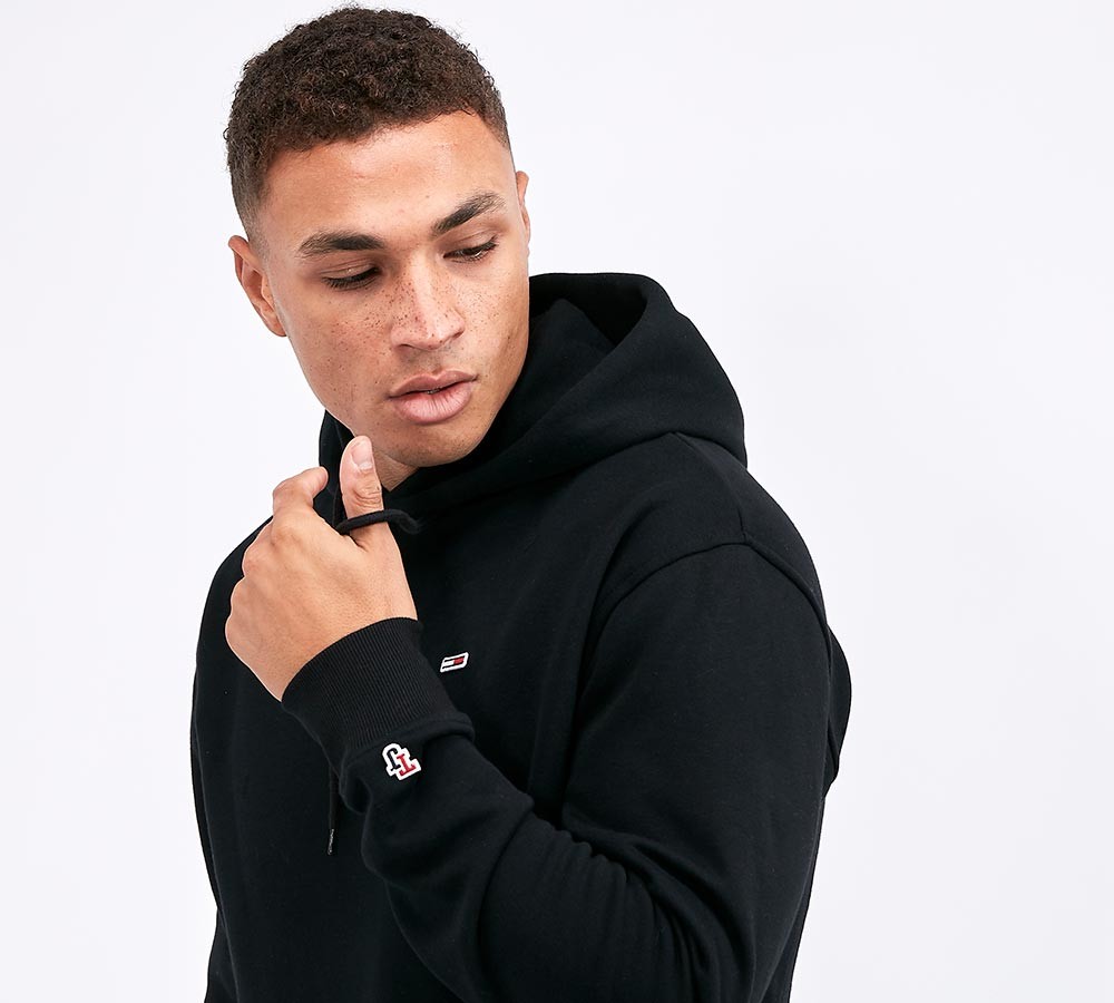 tommy jeans classic logo hoodie
