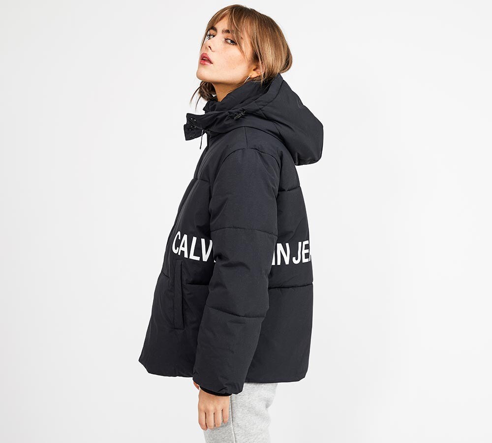 calvin klein oversized puffer jacket