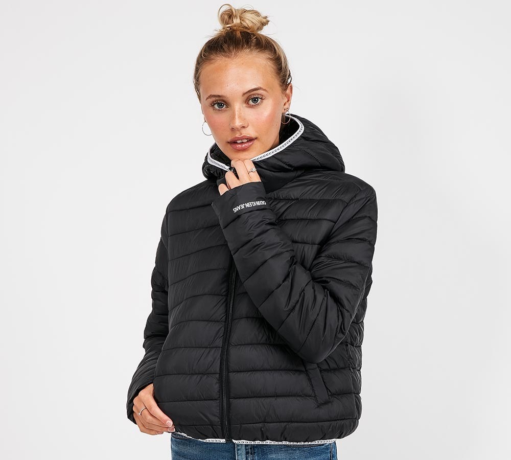 calvin klein jeans hooded jacket