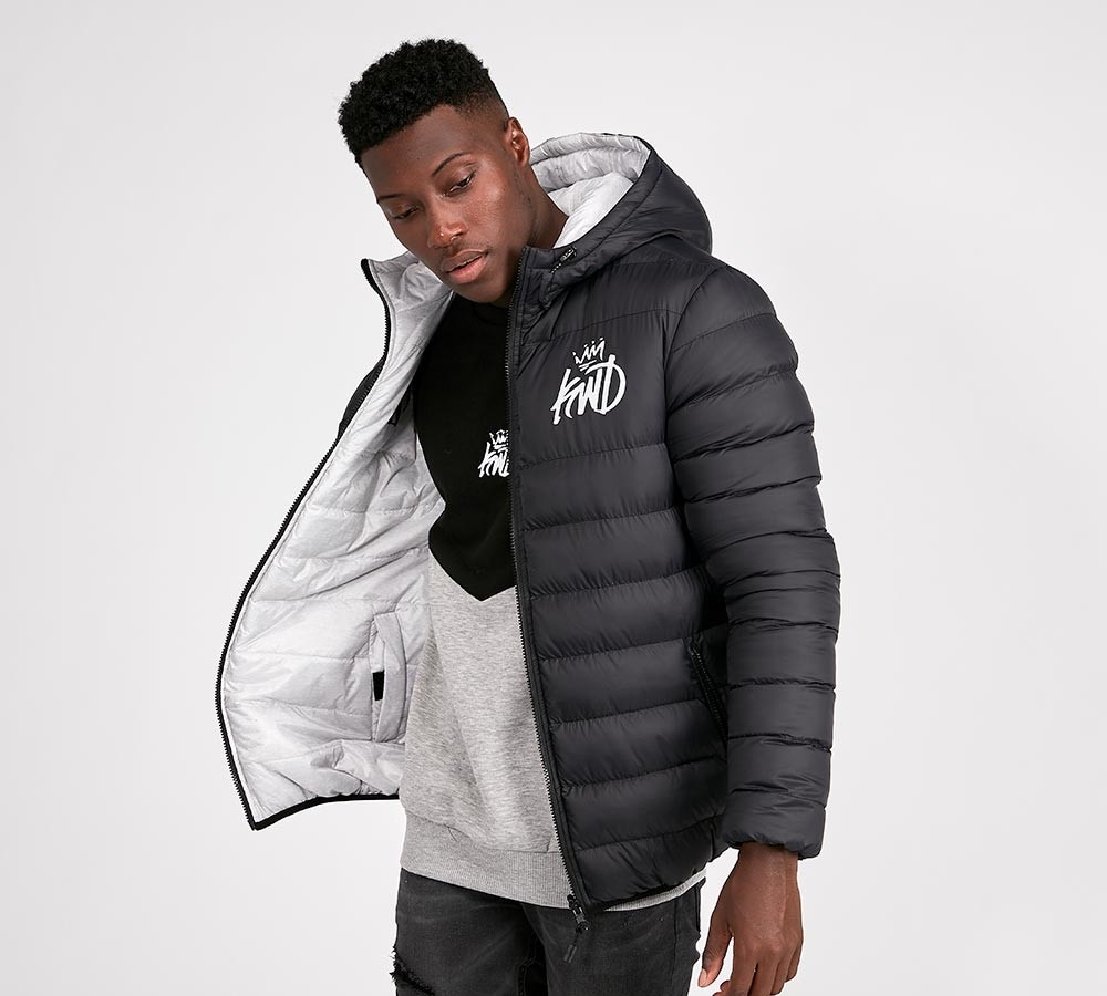 Kings Will Dream KWD Abasi Kids Junior Puffer Fade Hood Jacket | sites ...