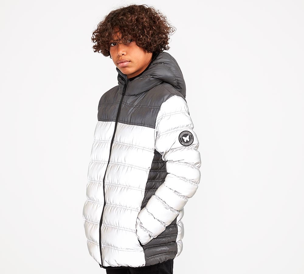 reflective bubble jacket