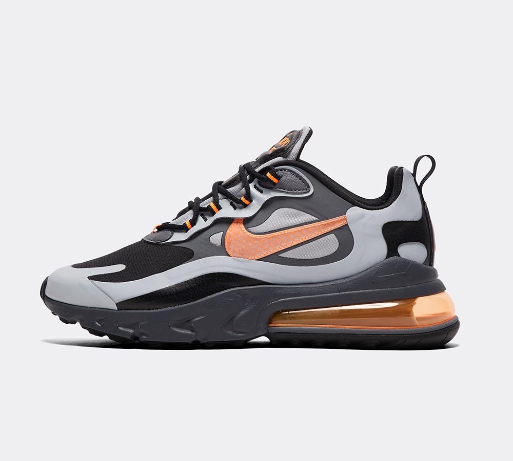 grey and orange nike trainers