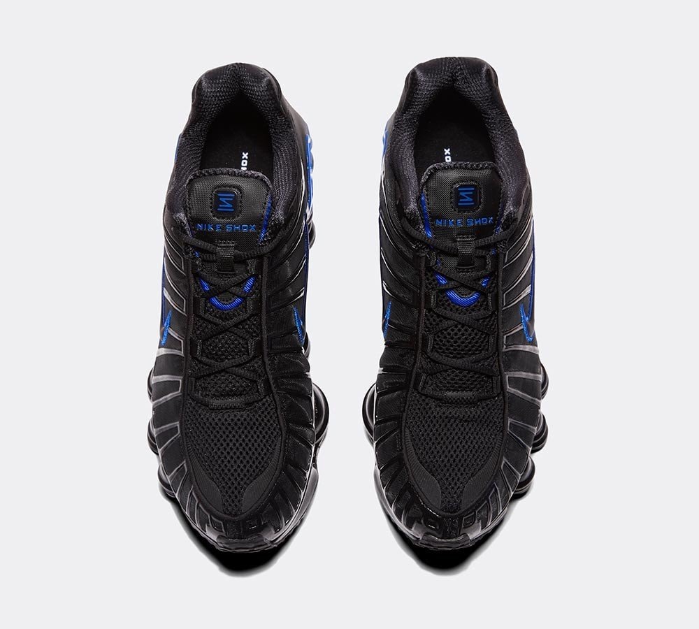 靴 Nike Shox TL \"Black/Racer Blue\" NIKE Shox TL Black/Racer Blue/Metallic Silver ナイキ